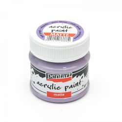  Vopsea acrilica mata - 50 ml - Pentart - Violet deschis
