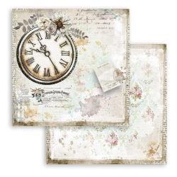 Hartie de scrapbooking 31.5*30cm - Romantic Journal clock