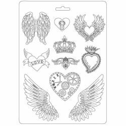 Matrita din PVC - Hearts and Wings
