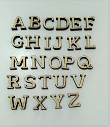 Litera "B" din lemn 15mm
