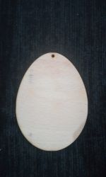 Ou din placaj lemn de 6*8cm