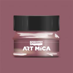 Art Mica - Pigment pudra perlat, 9gr - super rosu