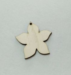 Figura din lemn - floare