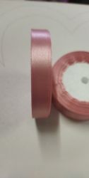 Panglica satin roz inchis 15mm