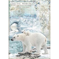 Hartie de orez A4  - cardsworld polar bears