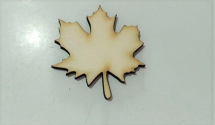 Figura din lemn - frunza
