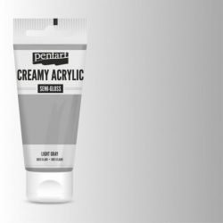Creamy Acrylic Paint, 60ml, semi-gloss - light gray
