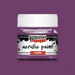  Vopsea acrilica mata - 50 ml - Pentart - Violet