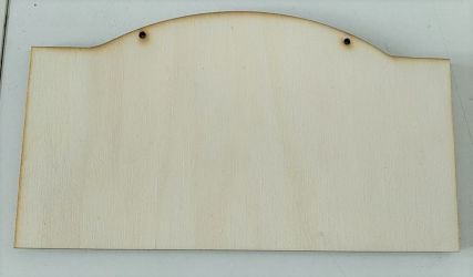 Tablita din placaj lemn de 22.5*12.5cm