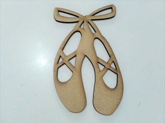 Figura din MDF - papuci balerina