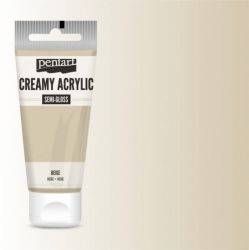 Creamy Acrylic Paint, 60ml, semi-gloss - beige