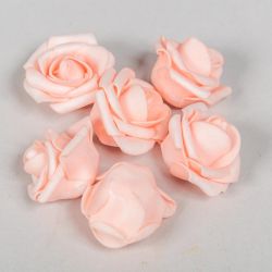 Trandafir din foam 4*2,5cm - roz