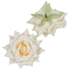 Cap trandafir de 8cm - alb
