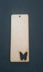 Semn de carte din MDF de 13*5cm - fluturas