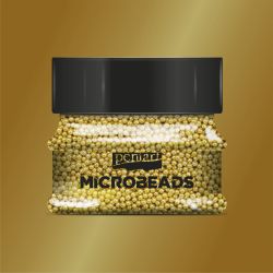 Microbeads - margele din sticla 40gr - aur