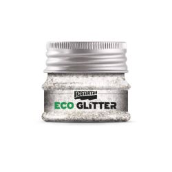Eco glitter grunjos 15gr - argint