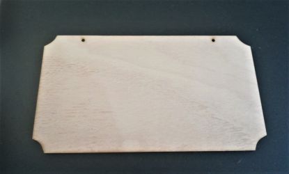 Tablita din lemn placaj 22.5*12.5cm