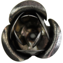 Trandafir metal de 2cm