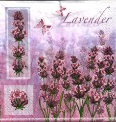 Servetel decorativ - lavender land