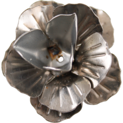Trandafir din metal de 3cm
