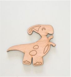 Figura din placaj lemn de 8*9cm - dinozaur