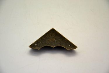 Coltar simplu din metal antique (6940)