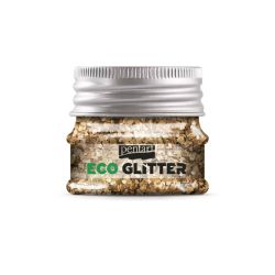 Eco glitter 15gr confetti - rose aur