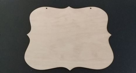 Tabla din placaj lemn 25*20cm rustic