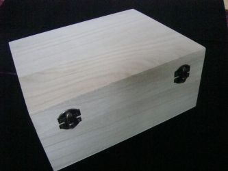 Cutie din lemn mare 26.5*21*12.5cm