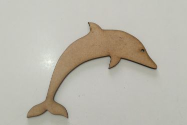 Figura din MDF de 10*12cm - delfin