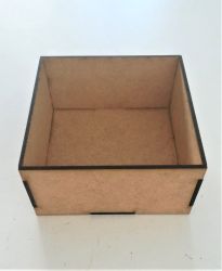 Cutie din MDF de 10*10*5cm