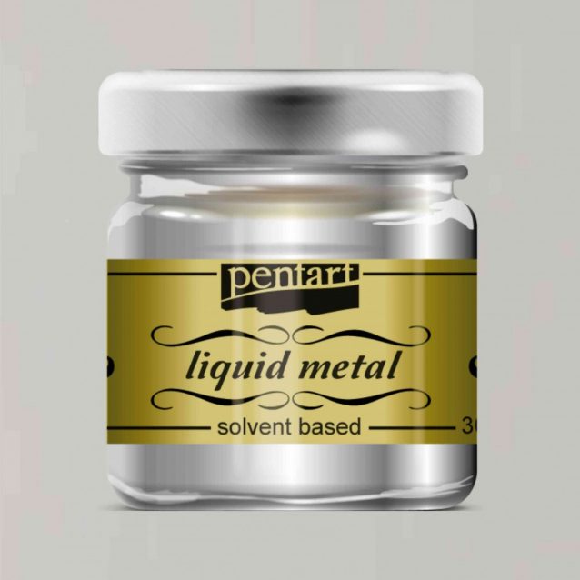 Metal lichid 30ml - silver