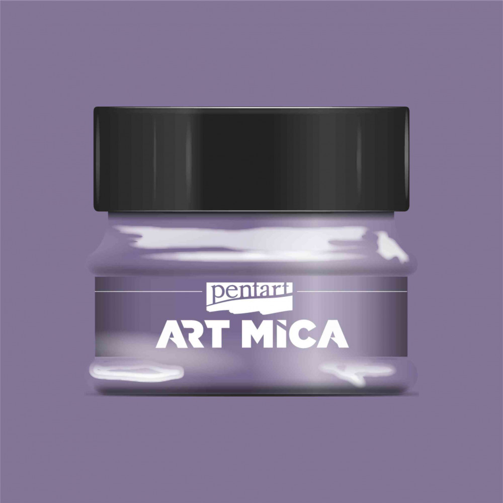 Art Mica - Pigment pudra perlat, 9gr - magic violet