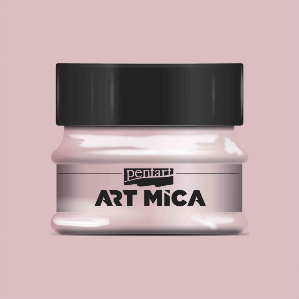 Art Mica - Pigment pudra perlat, 9gr - roz piersica